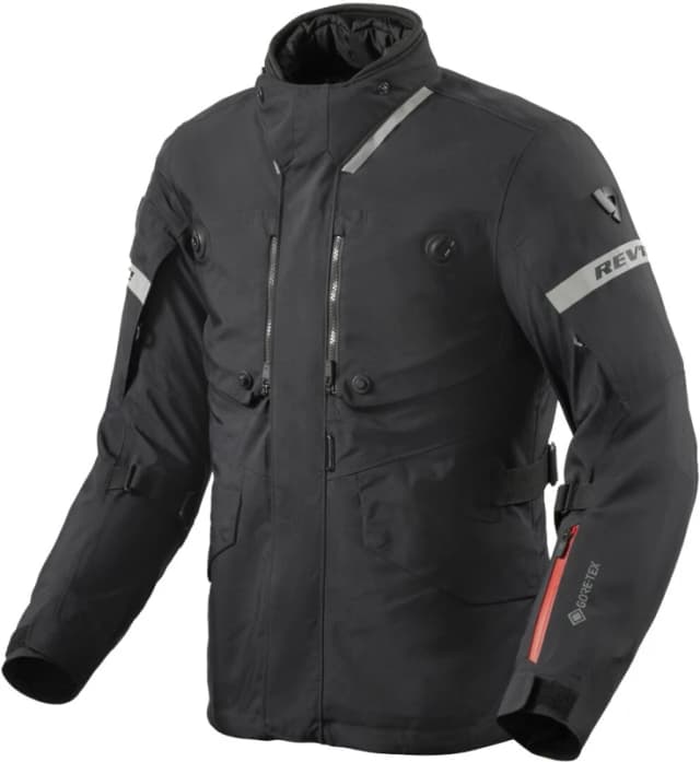 Revit Neptune 3 GTX waterproof Motorcycle Textile Jacket, black, Size 4XL for Men
