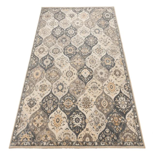 RugsX Legend Rug in Beige Size: 200cm x 300cm Beige Unisex 200cm x 300 cm