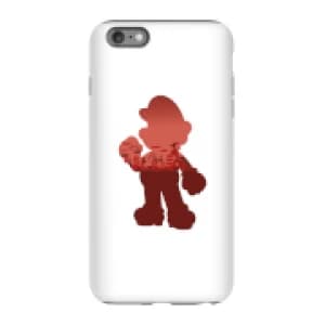 Nintendo Super Mario Mario Silhouette Phone Case - iPhone 6 Plus - Tough Case - Gloss