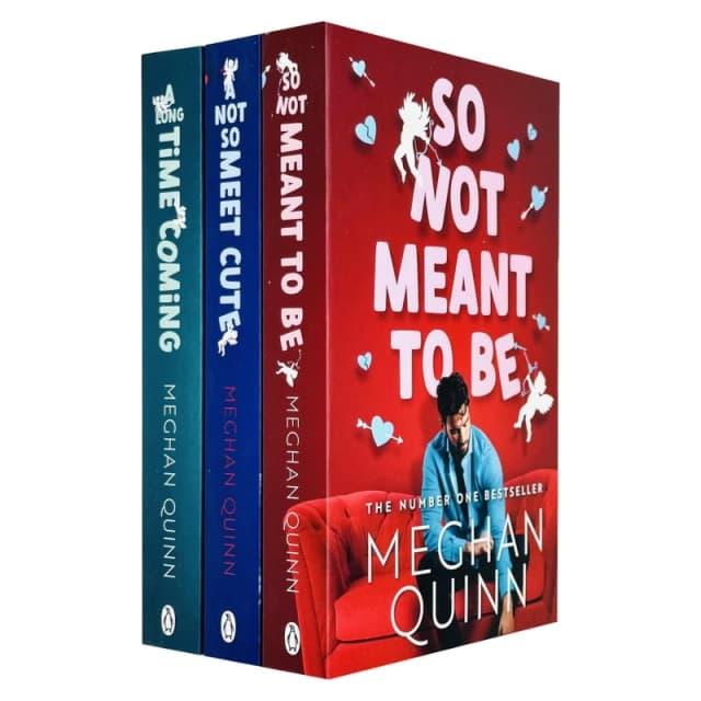 Cane Brothers Series Meghan Quinn 3 Book Set So Not Meant To Be A Not So Meet Cute A Long Time Coming Meghan Quinn Books