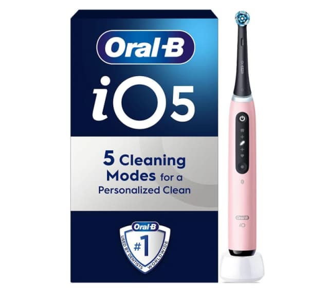 ORAL B iO 5 Electric Toothbrush - Pink 8700216844673