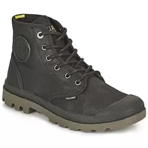 Palladium PAMPA CANVAS mens Mid Boots in Black,4,5,5.5,6.5,7,8,9,9.5,10.5,11