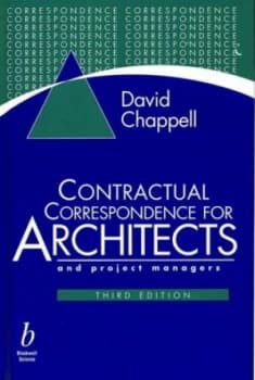 Contractual Correspondence for Architects by David Chappell Hardback