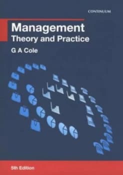 Management by G. a Cole Book