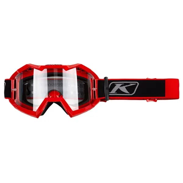 KLIM Viper Off-Road Goggle Fracture Redrock Clear Lens Size