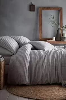 'Torbury Tuft' Textured Stripe Duvet Cover Set