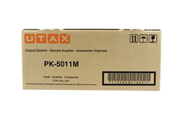 Utax 1T02NRBUT0/PK-5011M Toner-kit magenta. 5K pages ISO/IEC 19798 for
