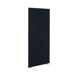 Floor Standing Screen 800x25x1600mm Black KF90961