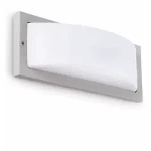 Dark gray garden wall light Mol 1 bulb