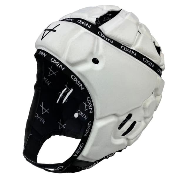 OXEN Pro Rugby Head Guards White/Black unisex Small Jnr