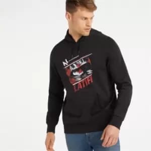 Umbro Latifi Flag Hoodie Mens - Black