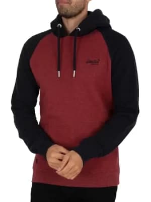 Vintage Logo EMB Baseball Pullover Hoodie