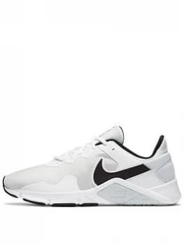 Nike Legend Essential 2 - White/Black, Size 11, Men
