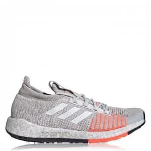 adidas Pulseboost HD Ladies Running Shoes - Grey/Coral