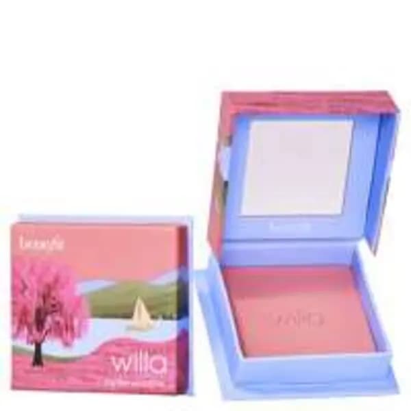 benefit WANDERful World Blush Mini Willa Soft Neutral-Rose Powder Blusher Mini 2.5g