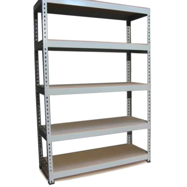 MONSTER RACKING Monster Shop - Garage Shelving / 120cm Grey Shed Shelves / Extra Wide Warehouse 5060225632351