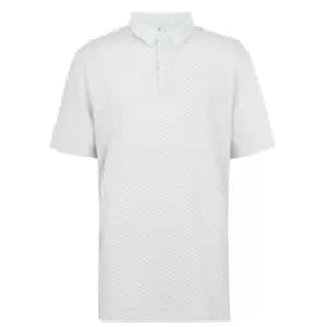 Nike Argyle Polo Shirt Mens - Silver