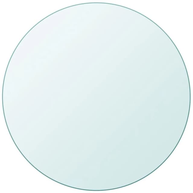 VIDAXL Table Top Tempered Glass Round 800 mm vidaXL 243629