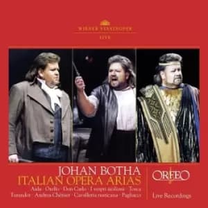 Johan Botha Italian Opera Arias by Giuseppe Verdi CD Album