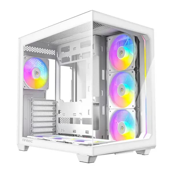 Antec Constellation C5 Dual Chamber ARGB Full Tower PC Gaming Case - White - 0-761345-10033-5