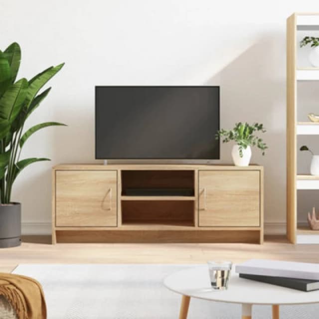 Vidaxl TV Cabinet Sonoma Oak 102X30X37.5cm Engineered Wood