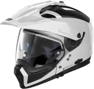 Nolan N70-2 X Classic N-Com Helmet, white Size M white, Size M