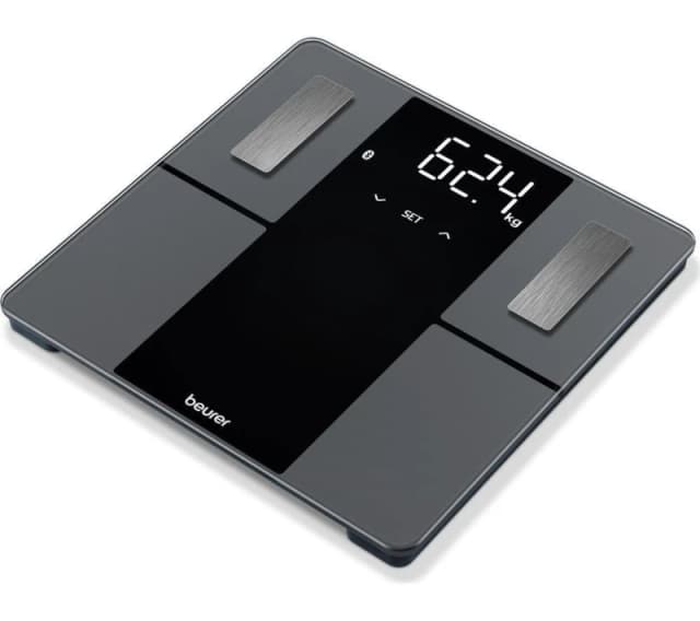 BEURER BF 500 Smart Bathroom Scale - Black, Silver/Grey,Black 4211125760113