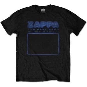 Frank Zappa - Never Heard Unisex Large T-Shirt - Black