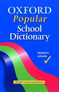 Oxford Popular School Dictionary. Paperback