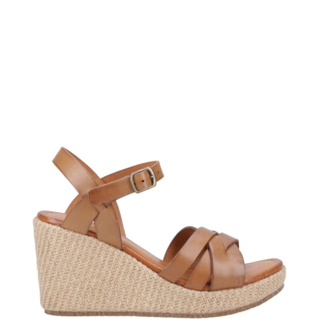 Hush Puppies 'Phoebe' Heeled Sandals Tan female