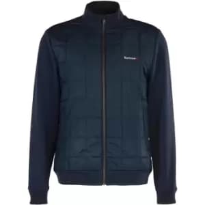 Barbour Box Quilted Sweatshirt - Blue