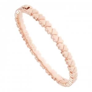 Ted Baker CLEMISA Hinge Heart Bangle - Rose Gold
