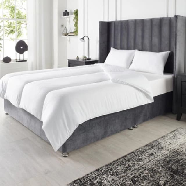 OHS OHS Anti Allergy 10.5 TOG Duvet Quilt Soft Filled Bedding in White Size: Double White Double Unisex 5018626042804