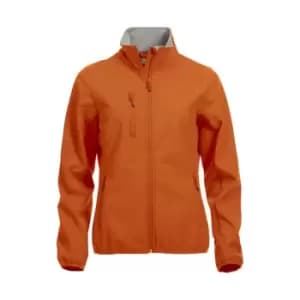 Clique Womens/Ladies Basic Soft Shell Jacket (L) (Blood Orange)