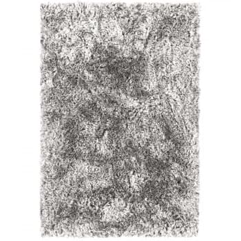 Asiatic Plush Shaggy Rug - 140 x 200cm - Silver