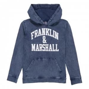 Franklin and Marshall Franklin OTH Hoody JB21 - Navy