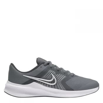 Nike Downshifter 11 Running Shoes Juniors - Grey/White
