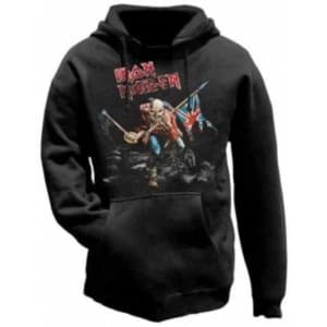 Iron Maiden The Trooper Mens Hoodie: Large