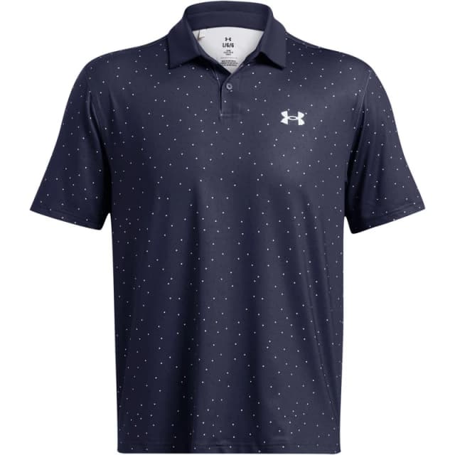 Under Armour Mens Short-Sleeve Performance Polo Shirt Blue male S