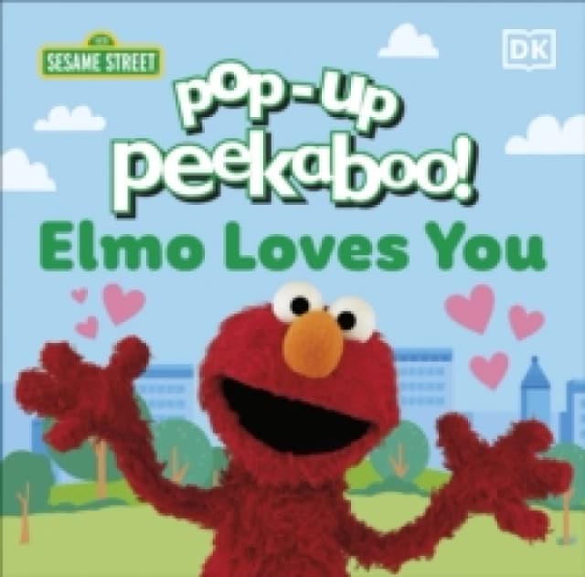 Pop-Up Peekaboo! Sesame Street Elmo Loves You Board book
