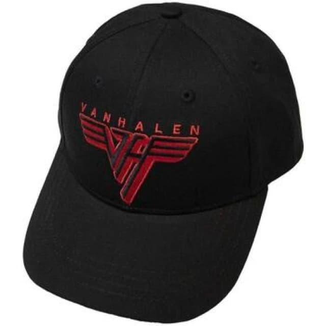 Van Halen Womens Classic Logo Baseball Cap in Black Female One Size