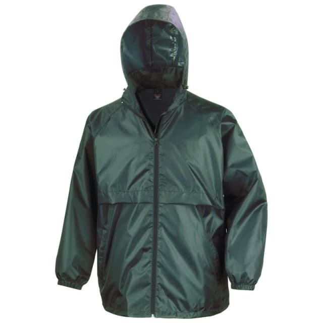 Result Core Mens Windbreaker in Bottle Green Size: Small Bottle Green Male S