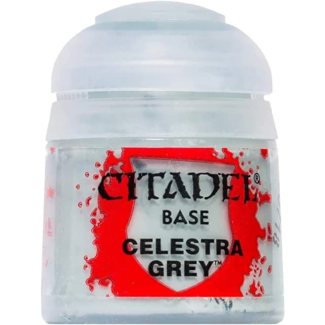 Citadel Games Workshop Colour Base: Celestra Grey (12ml) Paint Multi