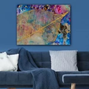 132235490_70100 Multicolor Decorative Canvas Painting