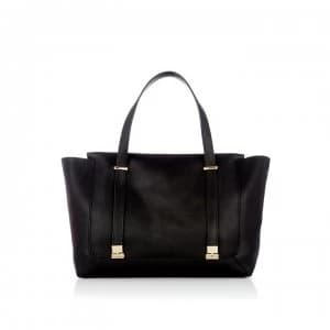 Linea Alexa East West Tote Bag - Black