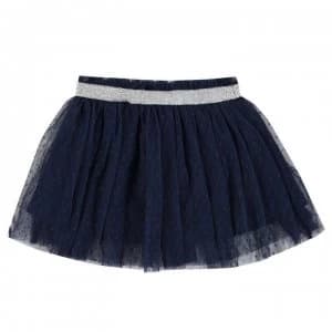 Benetton Junior Girls Tulle Skirt - Navy