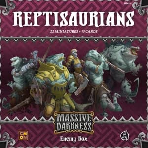 Massive Darkness Reptisaurians Enemy Box