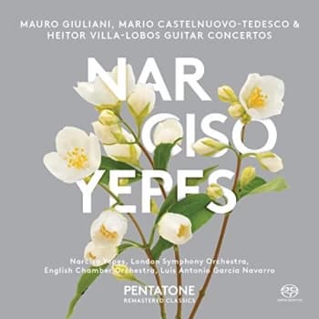Narciso Yepes - Mauro Giuliani, Mario Castelnuovo-Tedesco & Heitor Villa-Lobos... CD