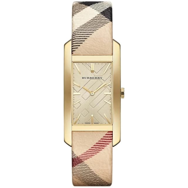 NEW Burberry BU9509 Pioneer Gold Dial Gold Ion-plated Ladies Watch UK SELLER