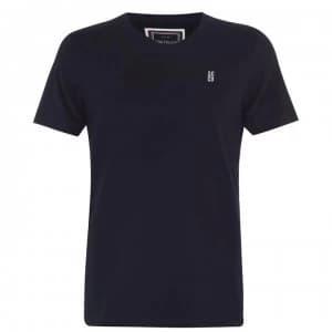 SoulCal Signature V Neck T Shirt Mens - Navy